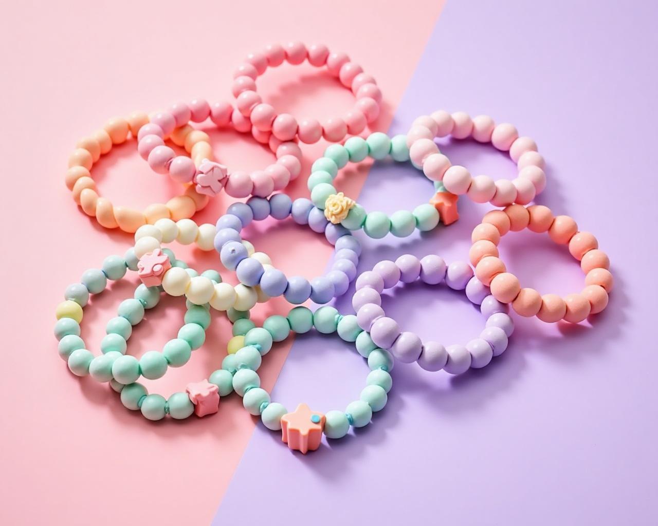 Colorful FlexiBends wristbands